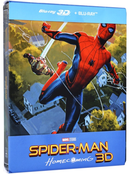 Spajdr Men Zavrshane U Doma Steelbook Edition 3d 2d Blu Ray Na Top Cena Ciela Com