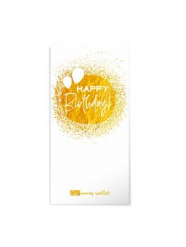 Плик за пари и ваучери - Happy Birthday Gold - 2521010206308 - Онлайн книжарница Ciela | ciela.com