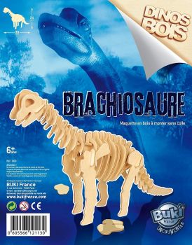 3D пъзел Buki Dinosaurs - Динозавър, асортимент - 0605566121130 - Buki France - Онлайн книжарница Ciela | ciela.com