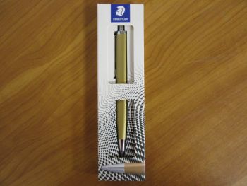 Химикалка Staedtler Triplus 444, златиста - нарушен търговски вид - 4007817079140-оказион - Онлайн книжарница Ciela | ciela.com