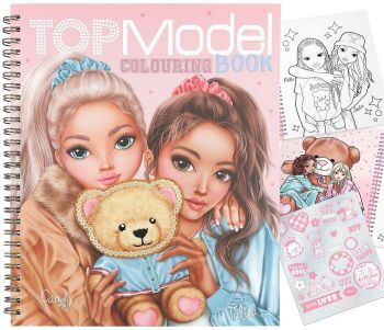 Книжка за оцветяване Depesche TopModel - Team Teddy