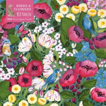 Пъзел Bex Parkin - Birds & Flowers - 1000 части - 9781839644955 - Онлайн книжарница Ciela | ciela.com