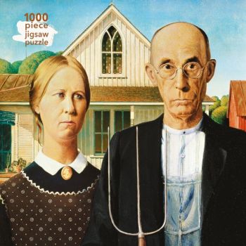 Пъзел Grant Wood - American Gothic - 1000 части - 9781786644916 - Онлайн книжарница Ciela | ciela.com