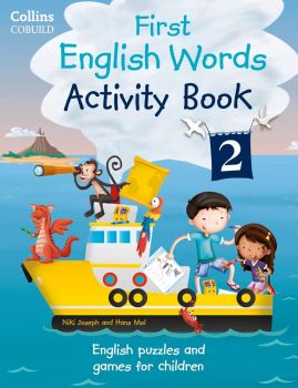 First English Words Activity - Book 2 - Age 3-7