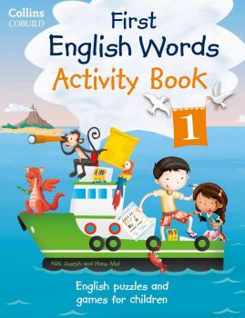 First English Words Activity - Book 1 - Age 3-7