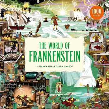 Пъзел от 1000 части - Laurence King - The World of Frankenstein - 9780857829443 - Онлайн книжарница Ciela | ciela.com