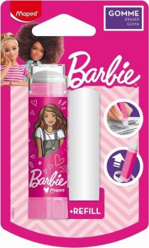 Гума стик Maped Barbie - С резервен пълнител