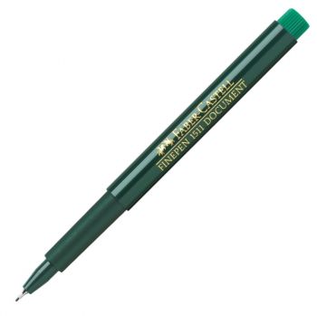 Тънкописец 1511 0.4 mm зелен - Faber-Castell - Онлайн книжарница Сиела | Ciela.com