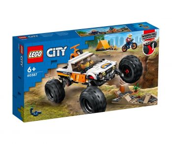 LEGO City Great Vehicles 60387 - Офроуд приключения 4x4 - 5702017416427 - Онлайн книжарница Ciela | ciela.com