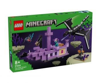 LEGO Minecraft 21264 - Драконът Ендър и корабът на Края - 5702017583402 - Онлайн книжарница Ciela | ciela.com