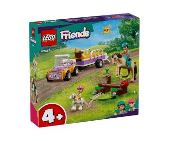 LEGO Friends 42634 - Ремарке за кон и пони - 5702017568782 - Онлайн книжарница Ciela | ciela.com
