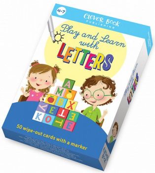 Play and Learn with Letters - Клевър Бук - 9786197701401 - Онлайн книжарница Ciela | ciela.com