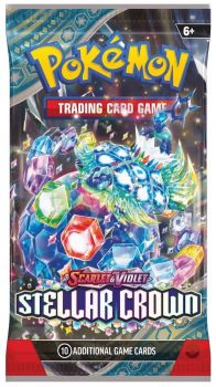 Pokemon TCG - Scarlet & Violet 7 Stellar Crown Booster - 820650858970 - Онлайн книжарница Ciela | ciela.com