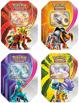 Pokemon TCG - Paradox Destinies Tin - Gouging Fire - 820650858444 - Онлайн книжарница Ciela | ciela.com