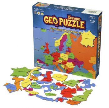 Пъзел Geo Puzzle - Европа - 850818001016 - онлайн книжарница Сиела - Ciela.com