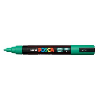 Перманентен маркер POSCA PC-5M объл връх 1.8-2.5 mm - Зелен