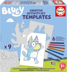 Творчески комплект Educa - Bluey - Шаблони  - 8412668198869 - Онлайн книжарница Ciela | ciela.com